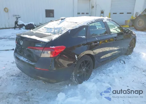 2022 Honda Civic Sport из США, поврежденный, VIN 2HGFE2F58NH514273